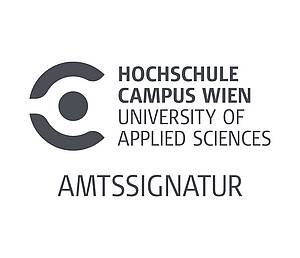 Logo der Amtssignatur der Hochschule Campus Wien