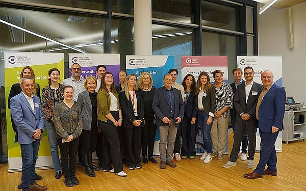 © Campus Wien Academy Die Organisator*innen der Green Lecture.