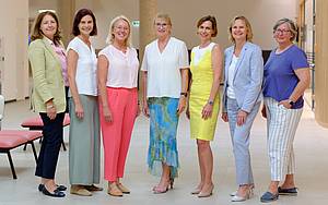 v.l.n.r. M. Bilir, A. Obermayr, G. Rebitzer, G. Fuchs-Hlinka, M. Rosenberger, S. Fesl, I. Messner