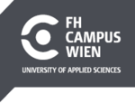 Logo FH Wien Logo mit dem Schriftzug F H Campus Wien University of Applied Sciences