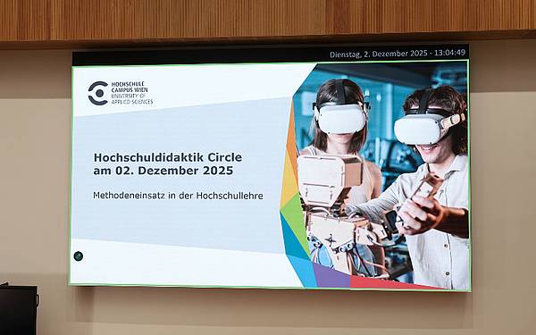 Erste Slide einer PowerPoint-Präsentation zum HD Circle.