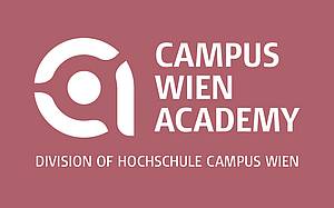 Logo mit Schriftzug Campus Wien Academy Division of F H Campus Wien