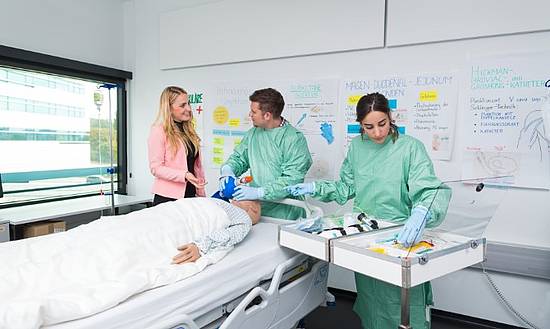 Studierende der Angewandten Pflegewissenschaft