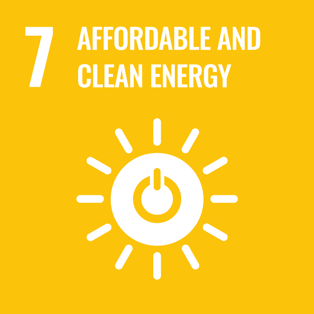 Writing SDG 7 Affordable and clean energy 