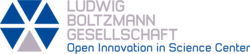 Logo "Ludwig Boltzmann Gesellschaft - Open Innovation in Science Center"