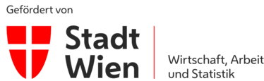 Logo der M A 23 mit Wappen der Stadt Wien und Wortlaut gefördert von Stadt Wien Wirtschaft Arbeit und Statistik