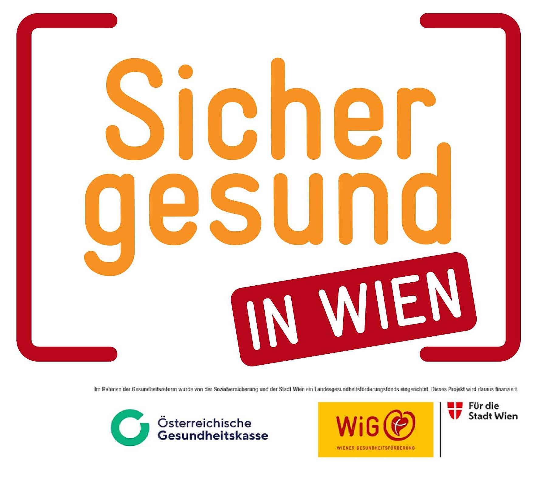 Logo von "Sicher gesund in Wien"