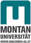 Logo Montan Universität Das Logo der Montan Universität ist abgebildet.
