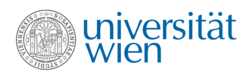 Logo mit Schriftzug Universität Wien