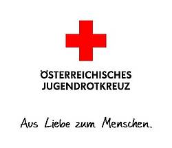 Logo Österreichische Jugendrotkreuz, rotes Kreuz auf weißem Hintergrund