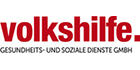Das Logo der Volkshilfe Gesundheits- und Soziale Dienste G M B H ist in roter Schrift abgebildet.
