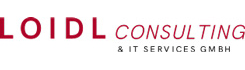Das Logo der Loidl-Consulting & I T Services G m b H ist abgebildet.
