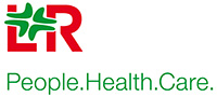 L&R Logo Schriftzug L R People.Health.Care