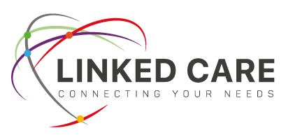 Logo Linked Care Das Linked Care Logo ist abgebildet.