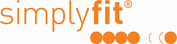 Logo Simplyfit Logo mit schriftzug simplyfit und Kreisen