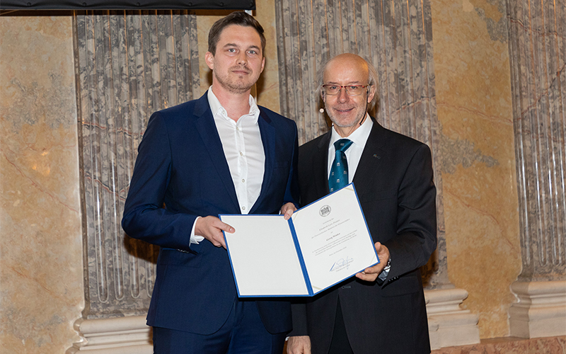 Georg Winter / Elisabeth-Lutz-Preis der Österreichischen Akademie der Wissenschaften (ÖAW) 2018