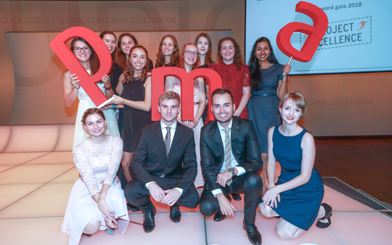 Die Gewinner*innen des pma junior award 2018. © pma/R. Tanzer