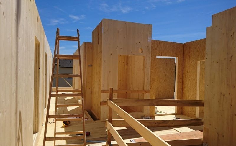 Holzhausbau, Haus des Lernens der GESA in St. Pölten © Rupert Steiner