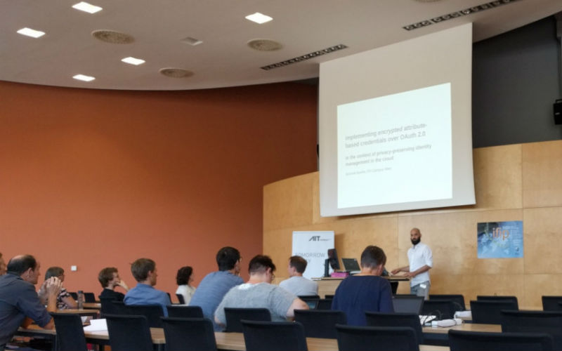 Dominik Koehle auf der IFIP Summer School 2018