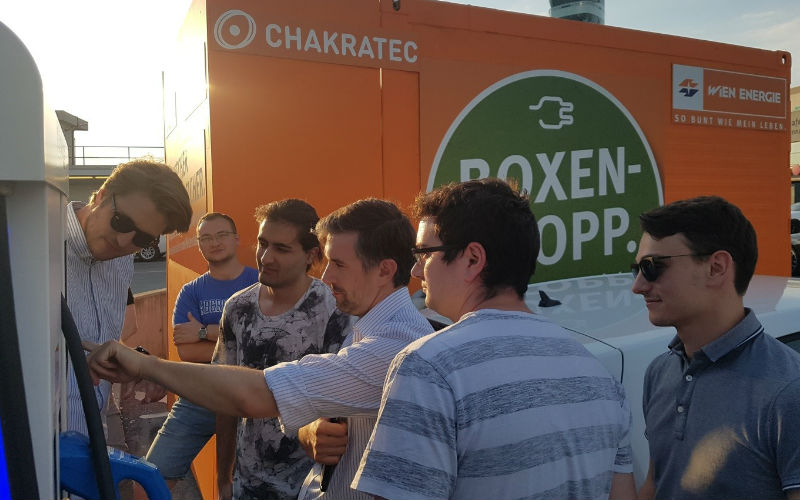 Studierende des Masterstudiengangs Green Mobility zu Gast bei Wien Energie
