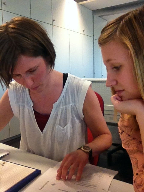 Bevor der Versuch der Finalen Testung unterzogen wird, wird alles nochmal kontrolliert