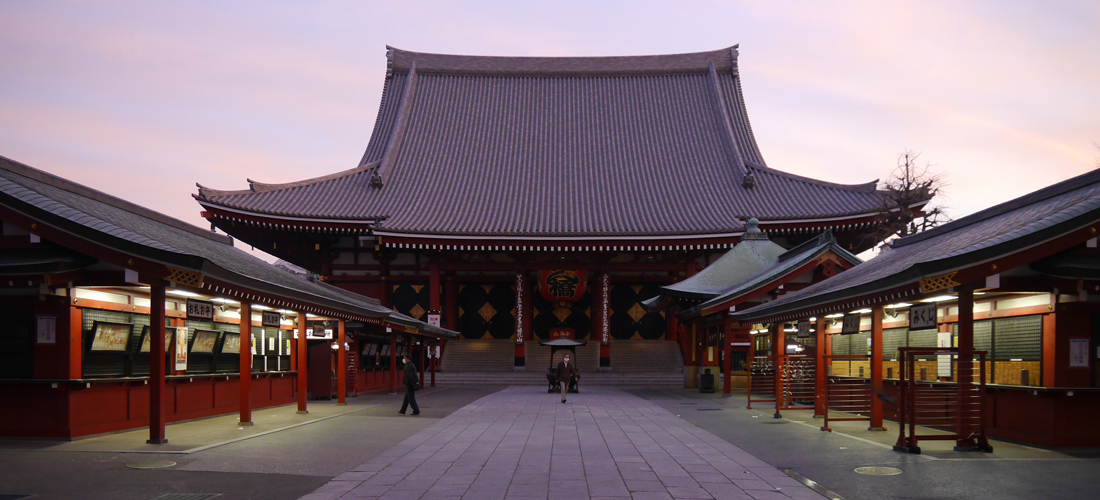 Aufnahme einer Tempelanlage