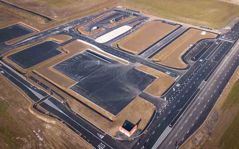 Testgelände ZalaZONE für autonomes Fahren in Ungarn