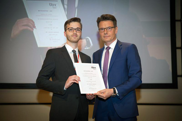 Mato Dominkovic erhält Bautechnikpreis