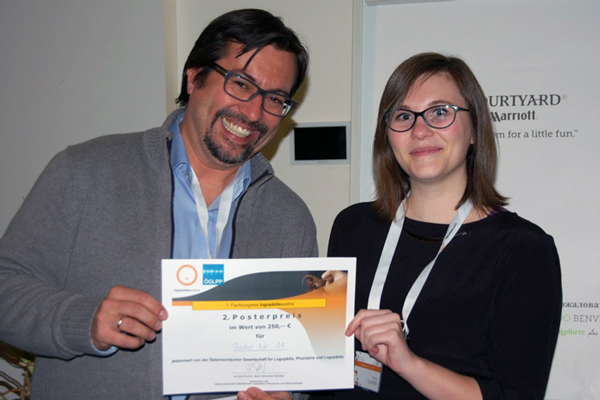 Valerie Lehner, 2. Posterpreis von logopädieaustria und ÖGLPP