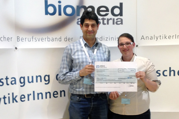 Andrea Bilek, ex aequo Abbott-Preis 2014