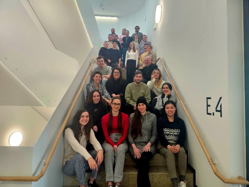 Die Teilnehmer*innen des UX-Workshops. 