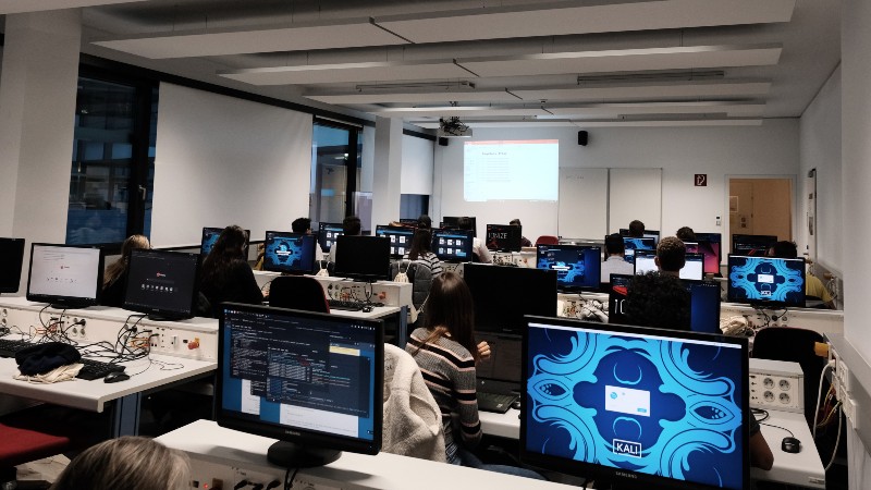 © dessy/CCST Einblick in einen Pentesting-Workshop.