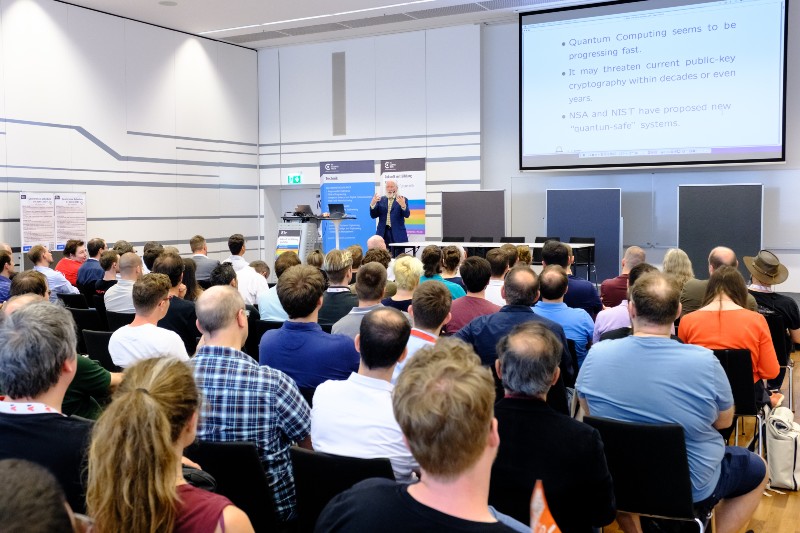 Keynote von Krypto-Experte Whitfield "Whit" Diffie im Rahmen der IT-S NOW.