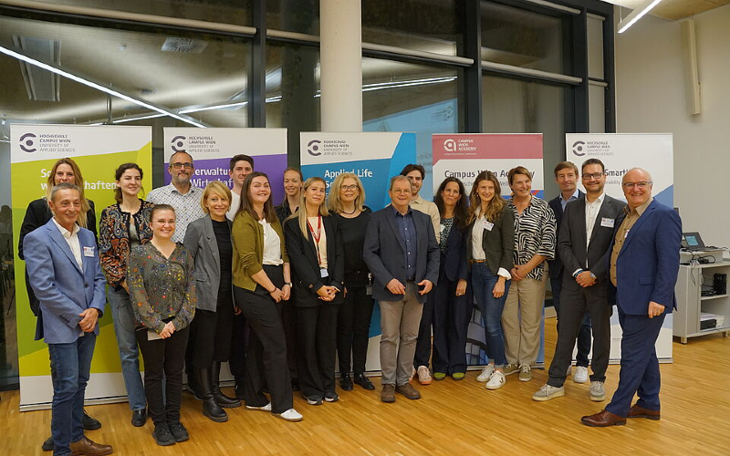 Die Organisator*innen der Green Lecture. 